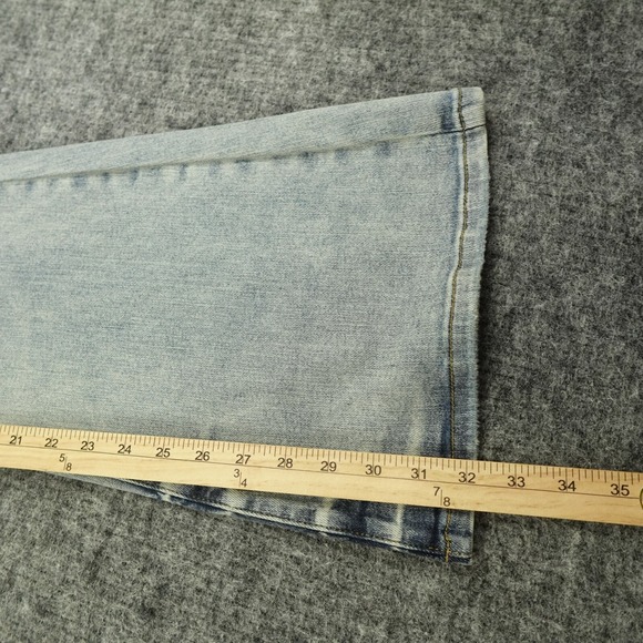 Judy Blue Jeans Womens 7/28 Denim Pin Tack Flare Mid Rise JB88655 Stretch Casual - Picture 7 of 12